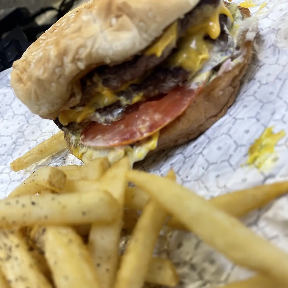 Double Cheeseburger Dressed
