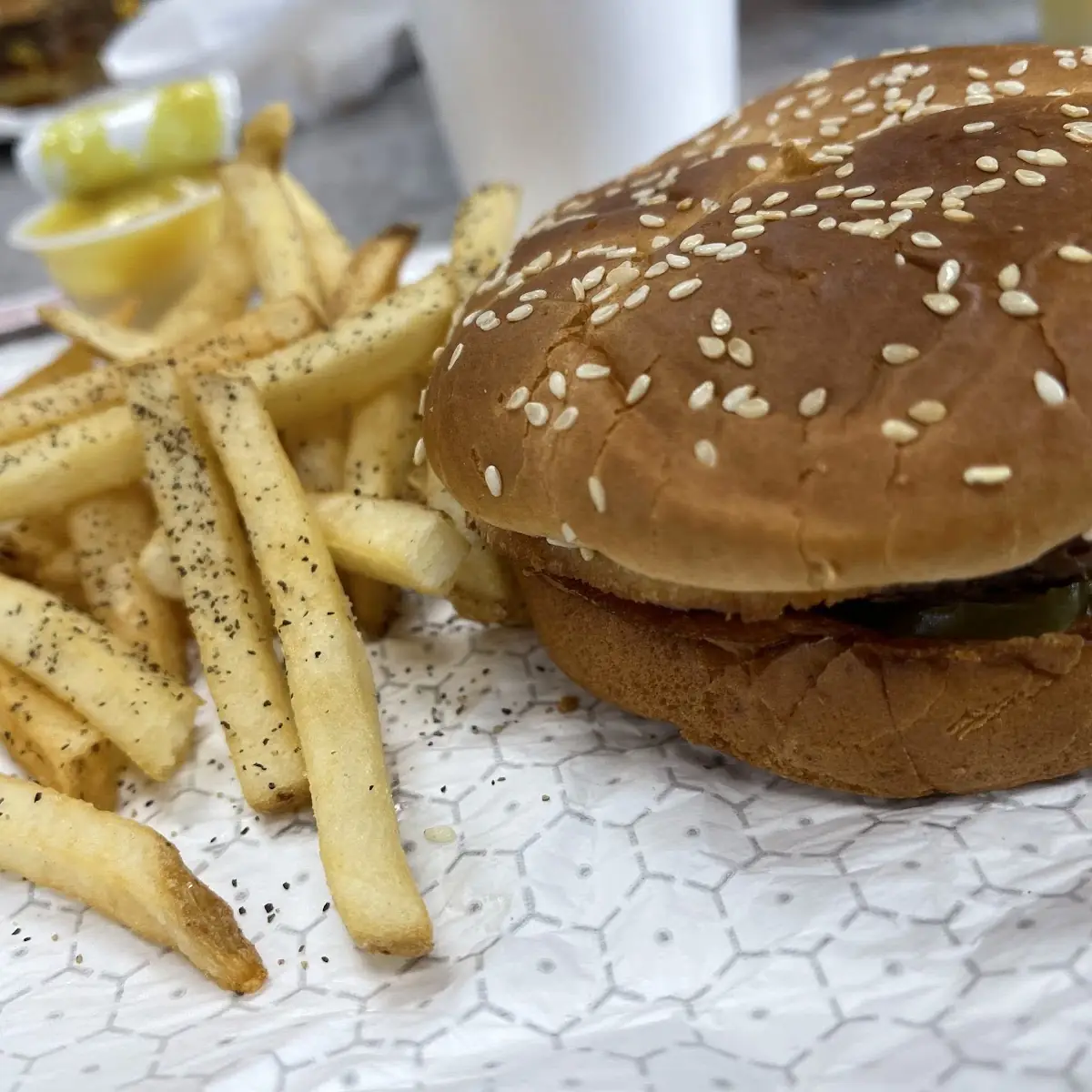 Dressed Cheeseburger Combo