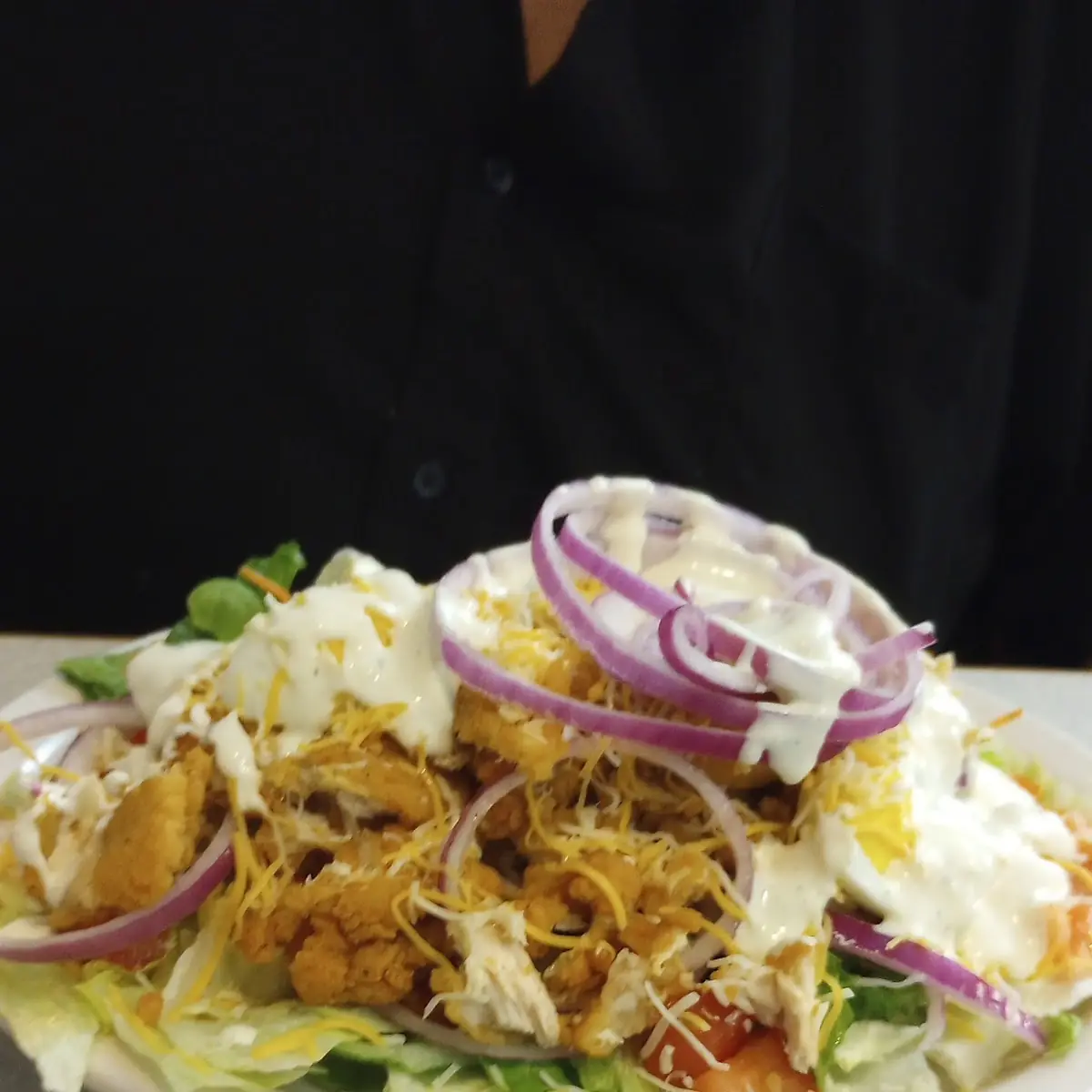 Breaded Chicken Salad