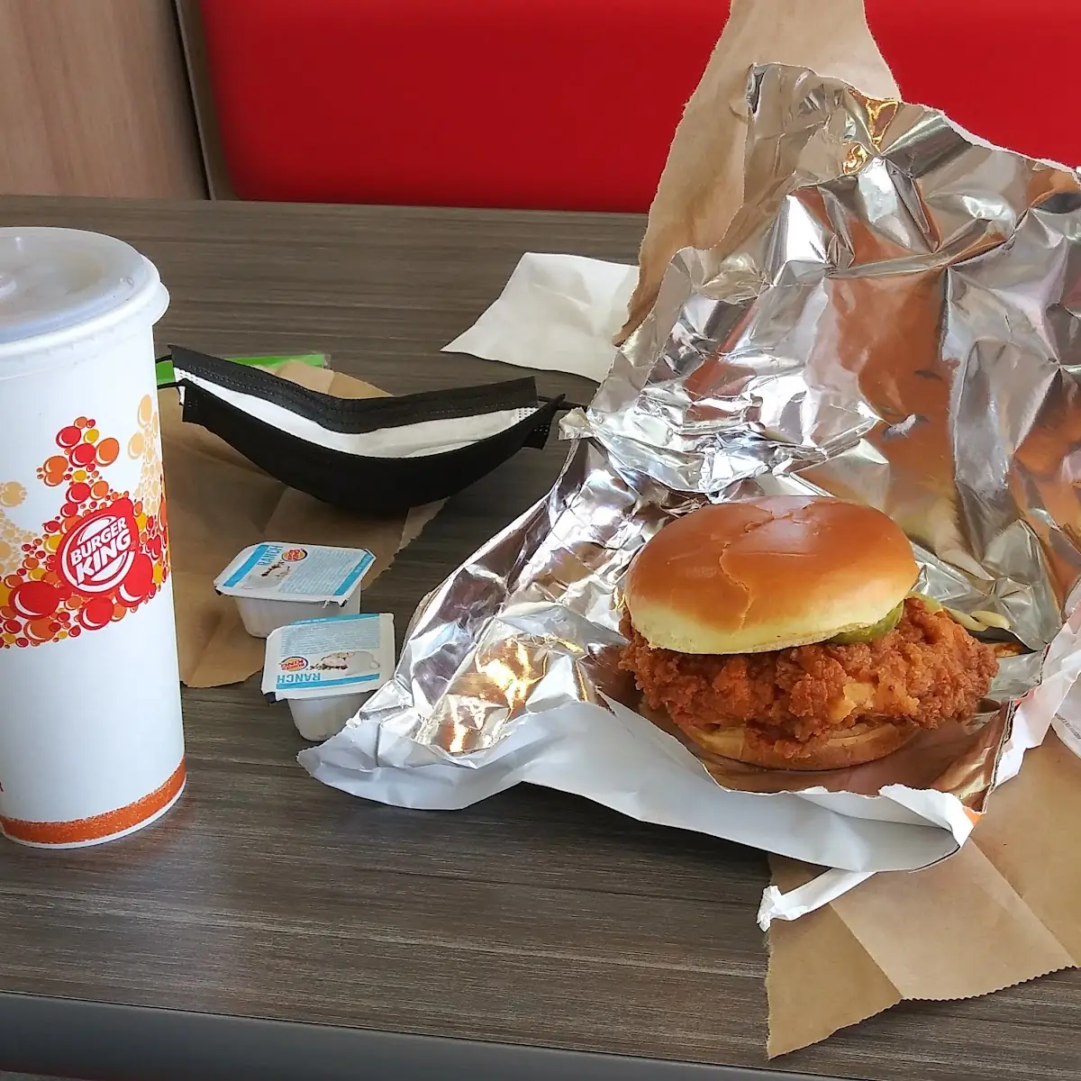 Hand Breaded Chicken Sandwich & Double Bacon Cheeseburger
