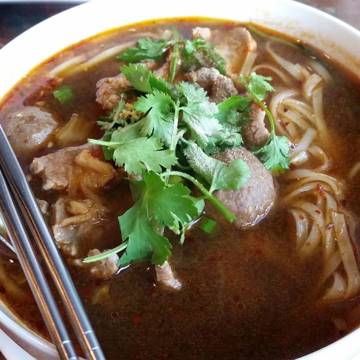 Boat Noodles Soup