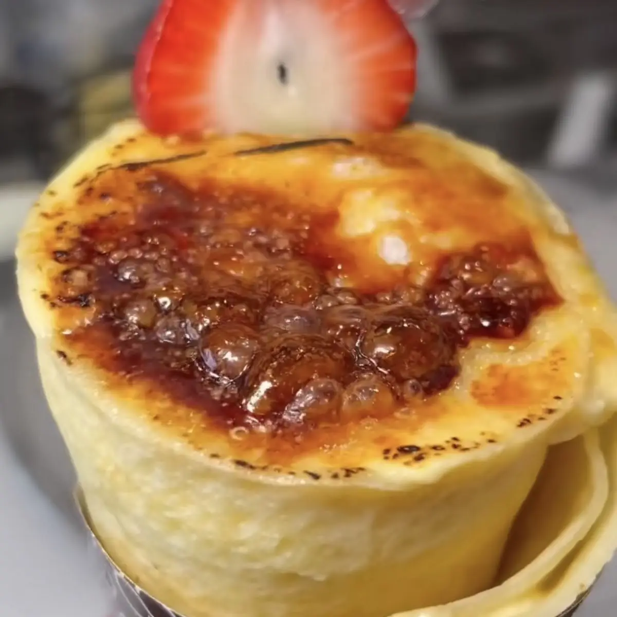 Creme Brulee Crêpe