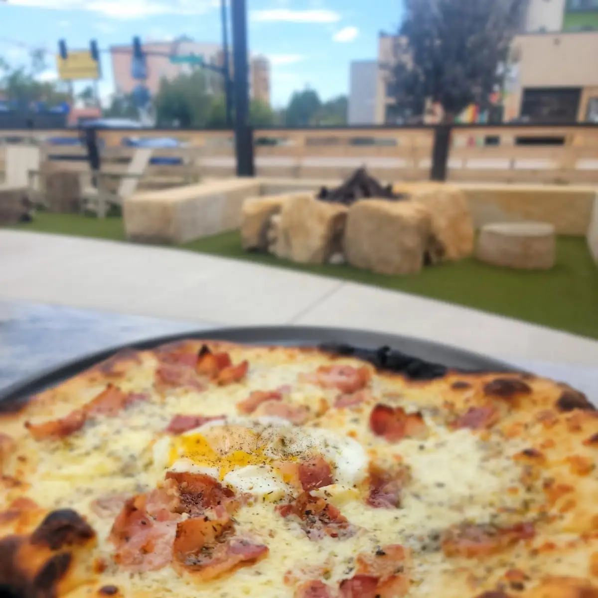 White Pie Pizza