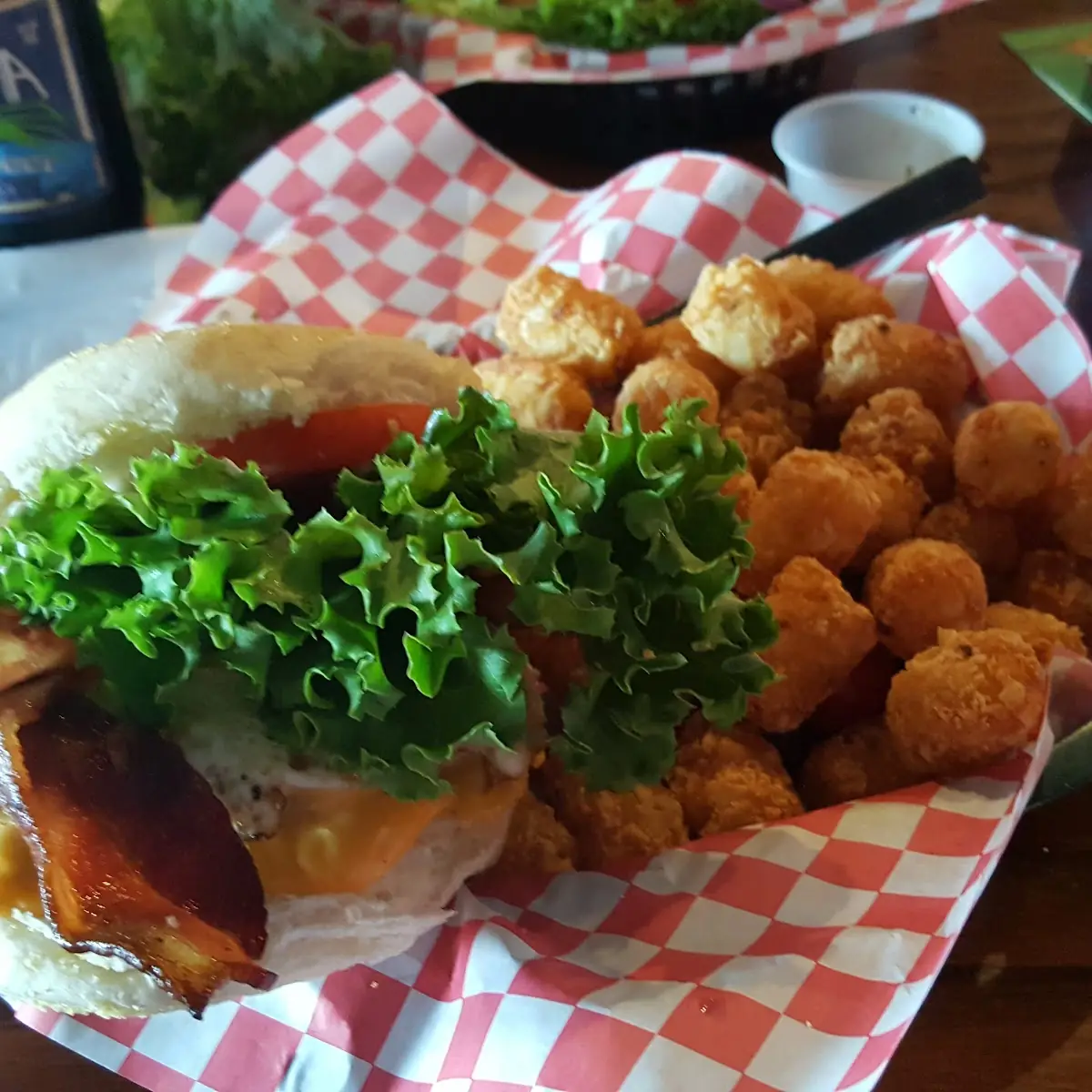 Hamburger and Tater Tots