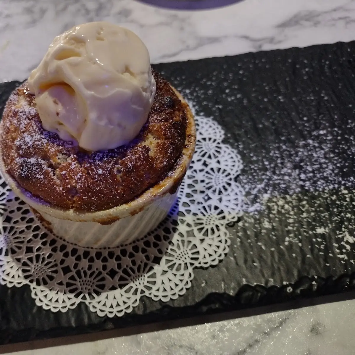 Hazelnut Bread Pudding