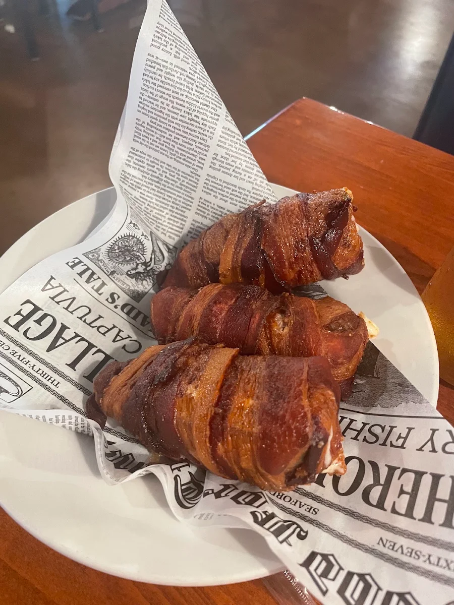 Bacon Wrapped Jalapeno Poppers