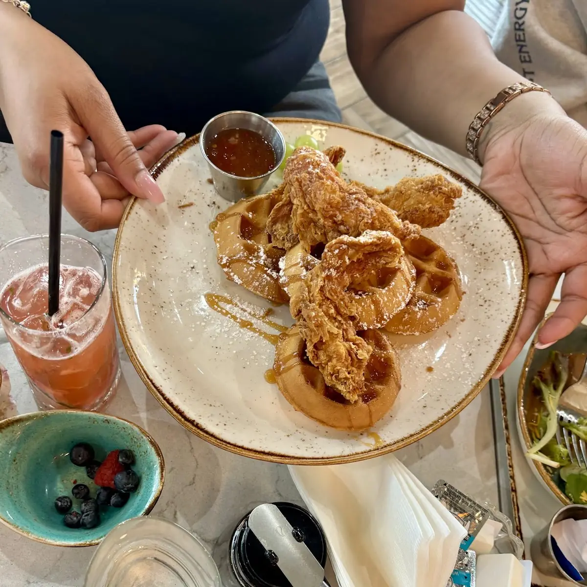 Cajun Chicken & Waffles