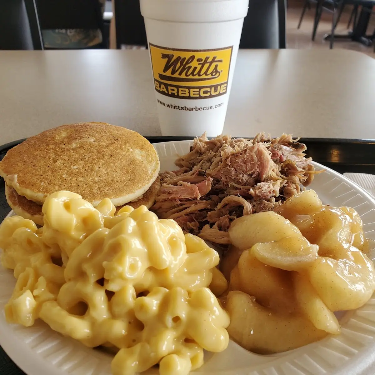 Pulled Pork with Mac and Cheese