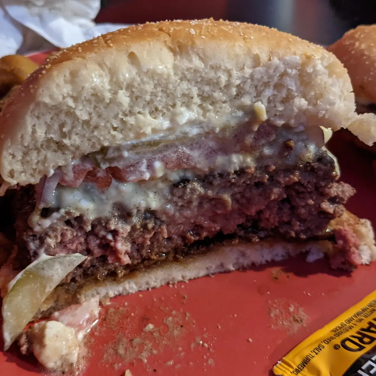 Blue Cheese Bison Burger