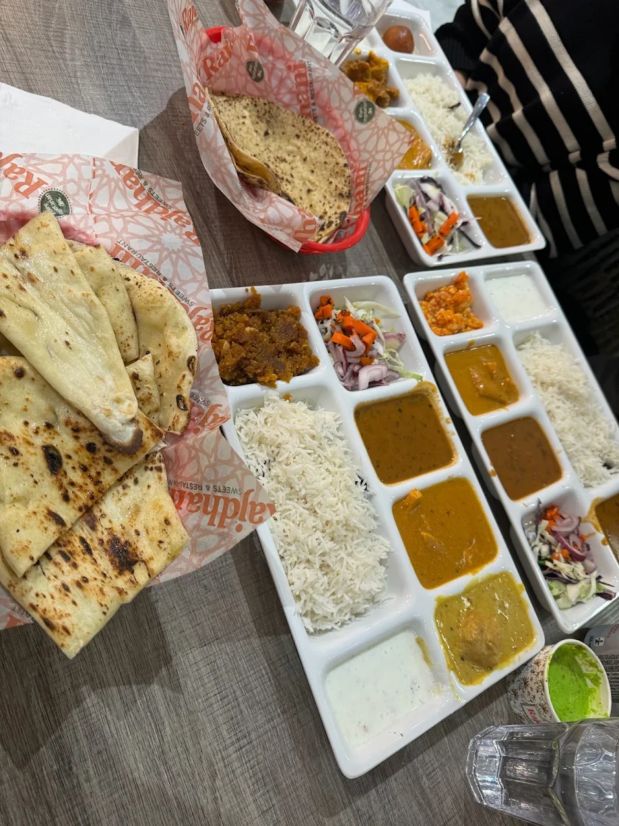 Thali, Rajdhani Sweets & Restaurant (Brantford)