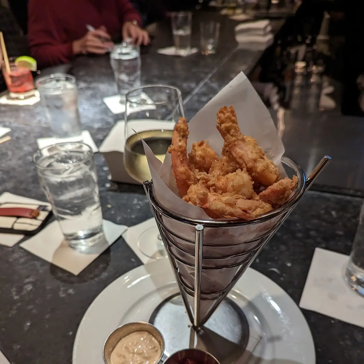 Fried Shrimp with Smoky Remoulade