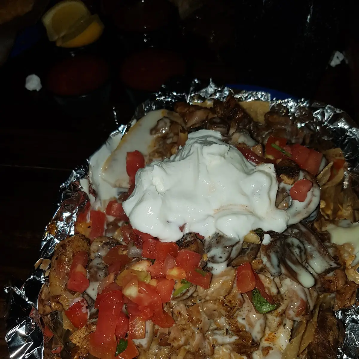 Spicy Chicken Nachos