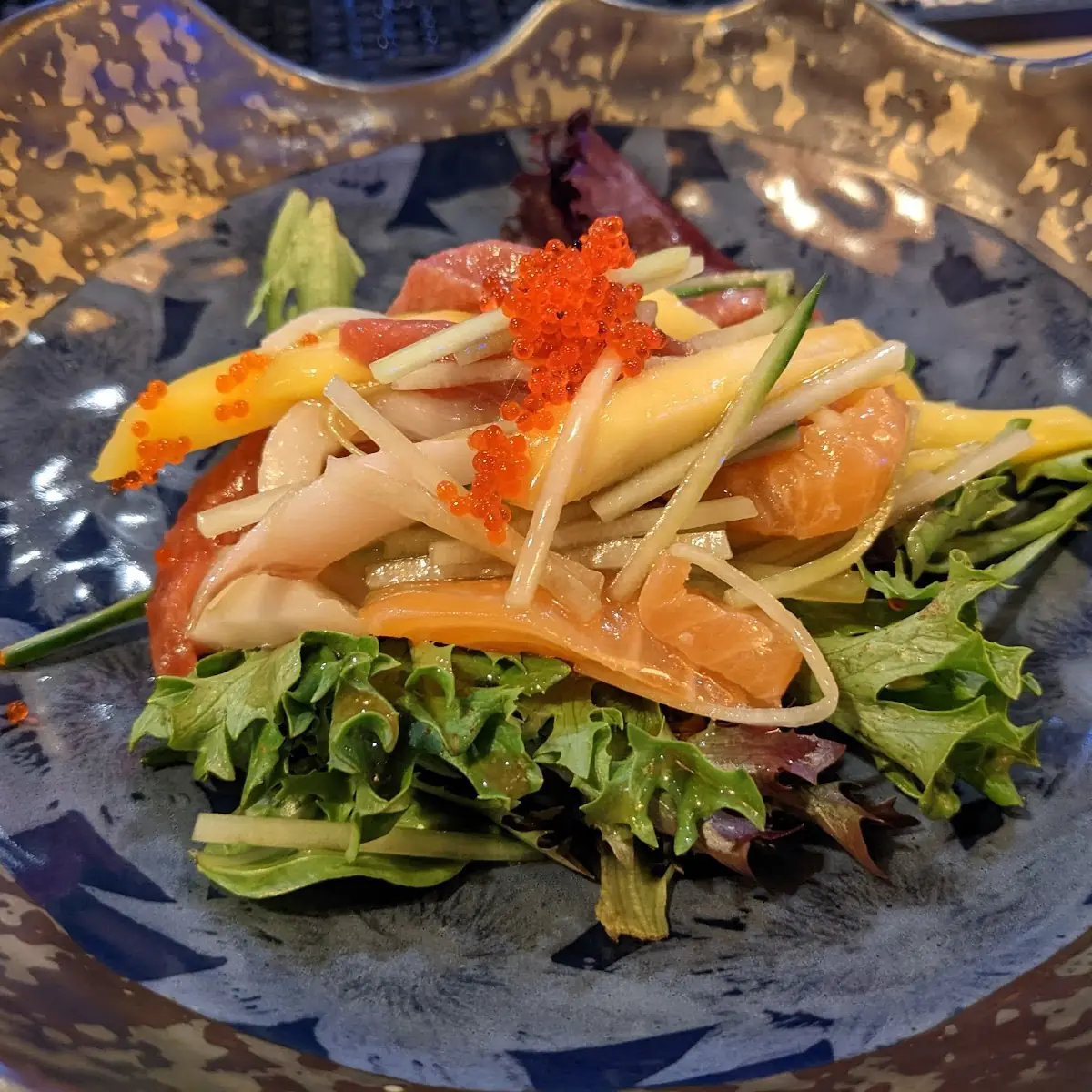 Mango Sashimi Salad 2