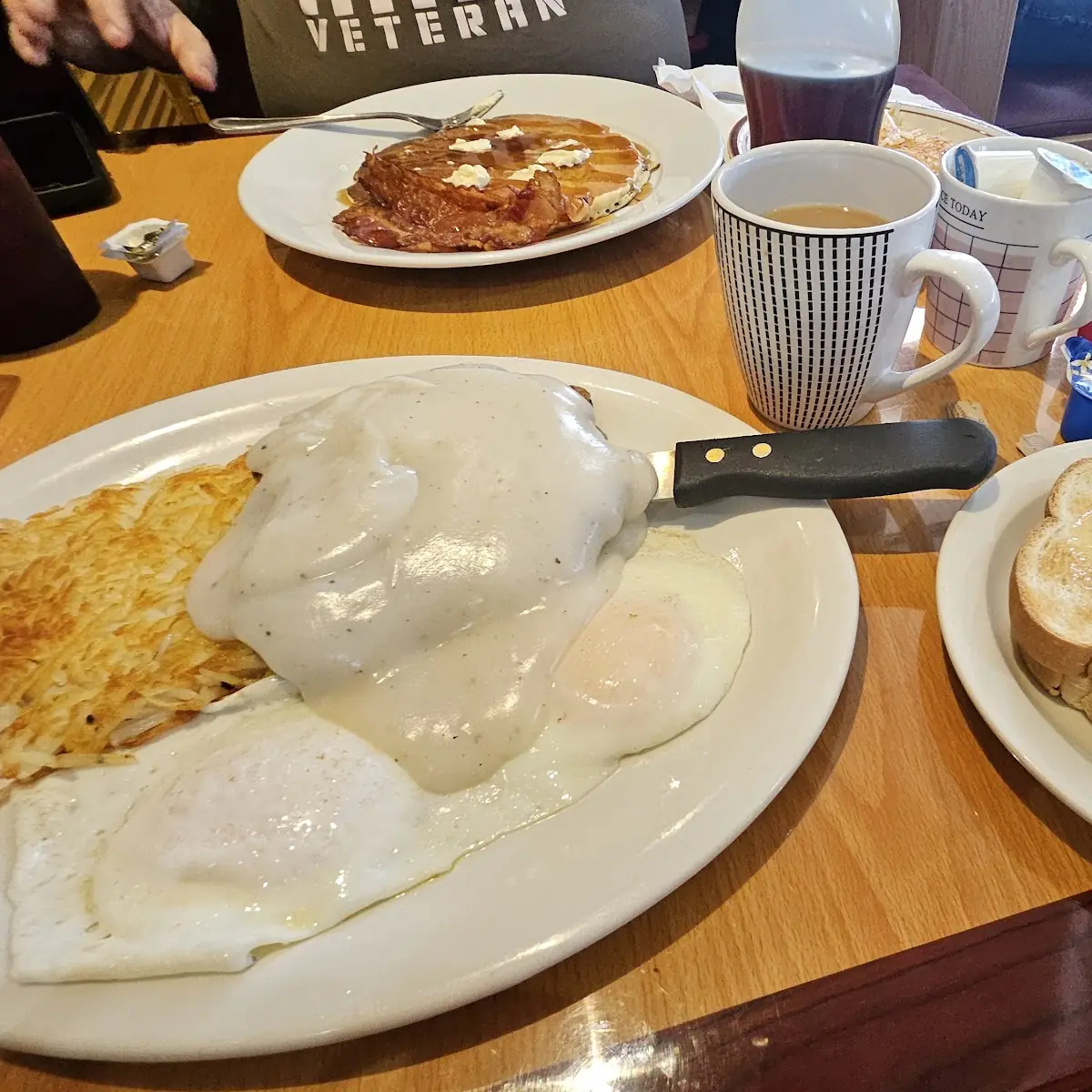 Chicken Fried Steak with 2 Fresh Eggs Any Style