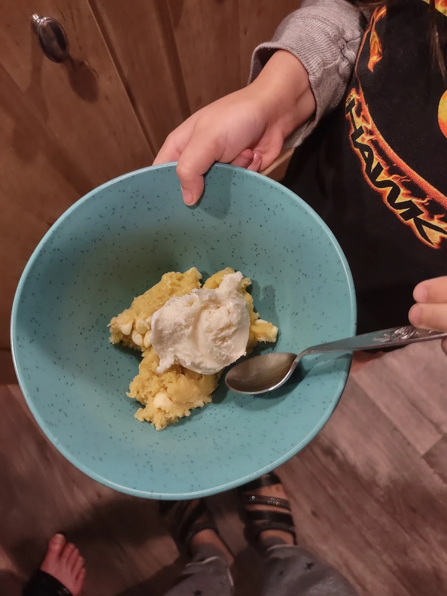 White Chocolate Chip Cookie Dough