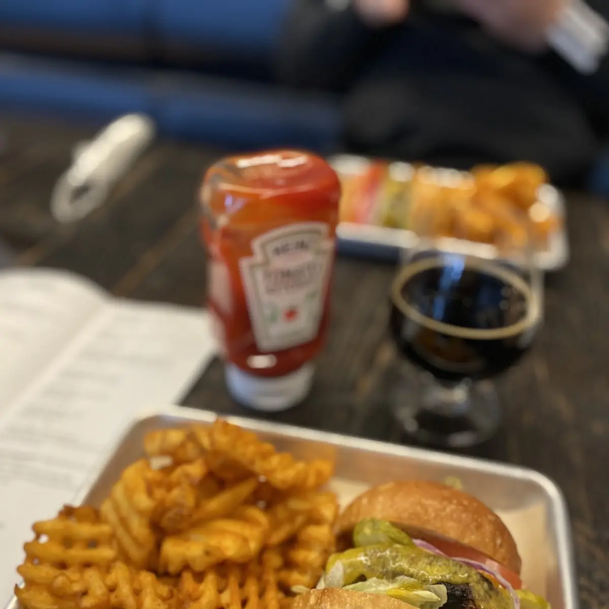 Smokey Blue Waffle Fries