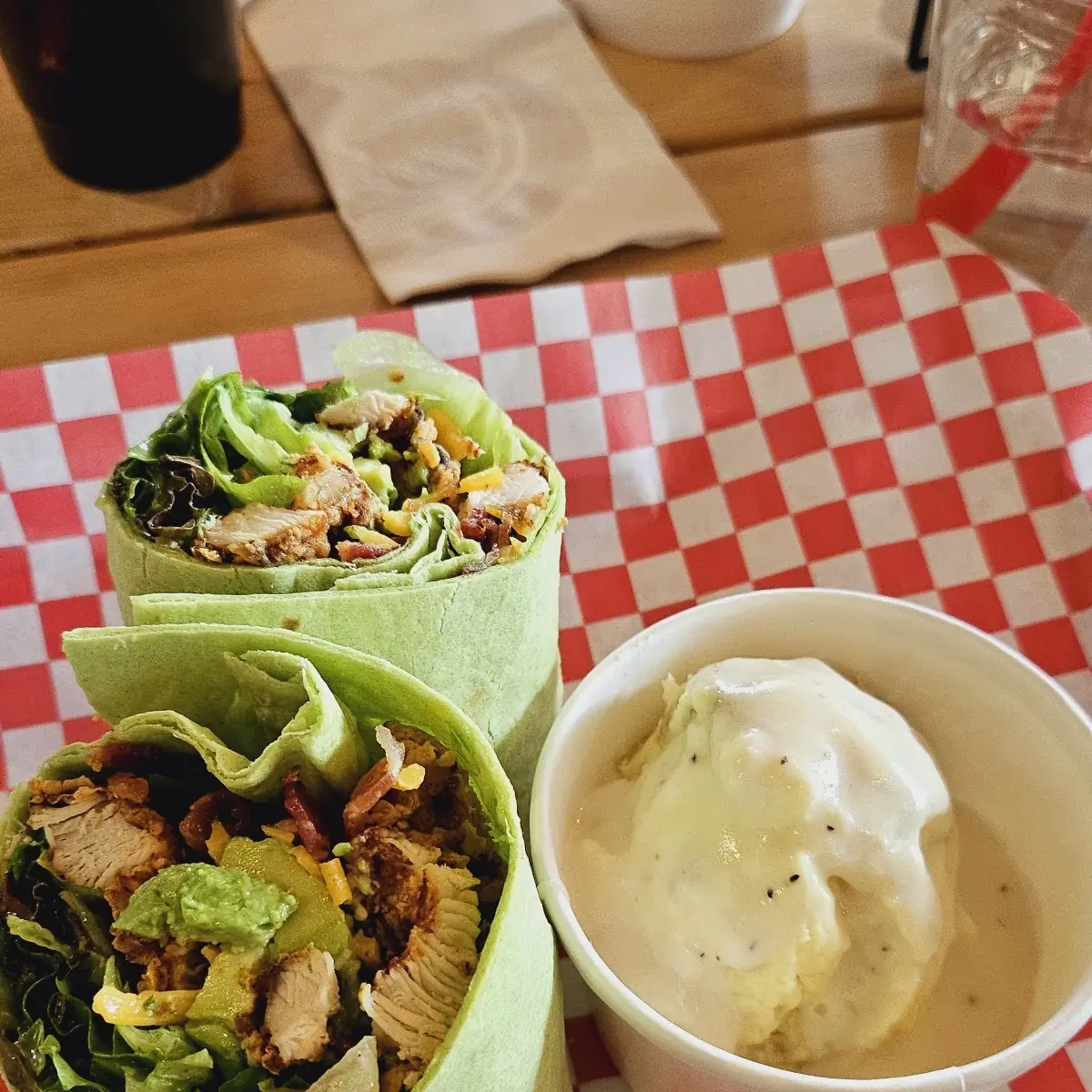 Chicken Wrap Side