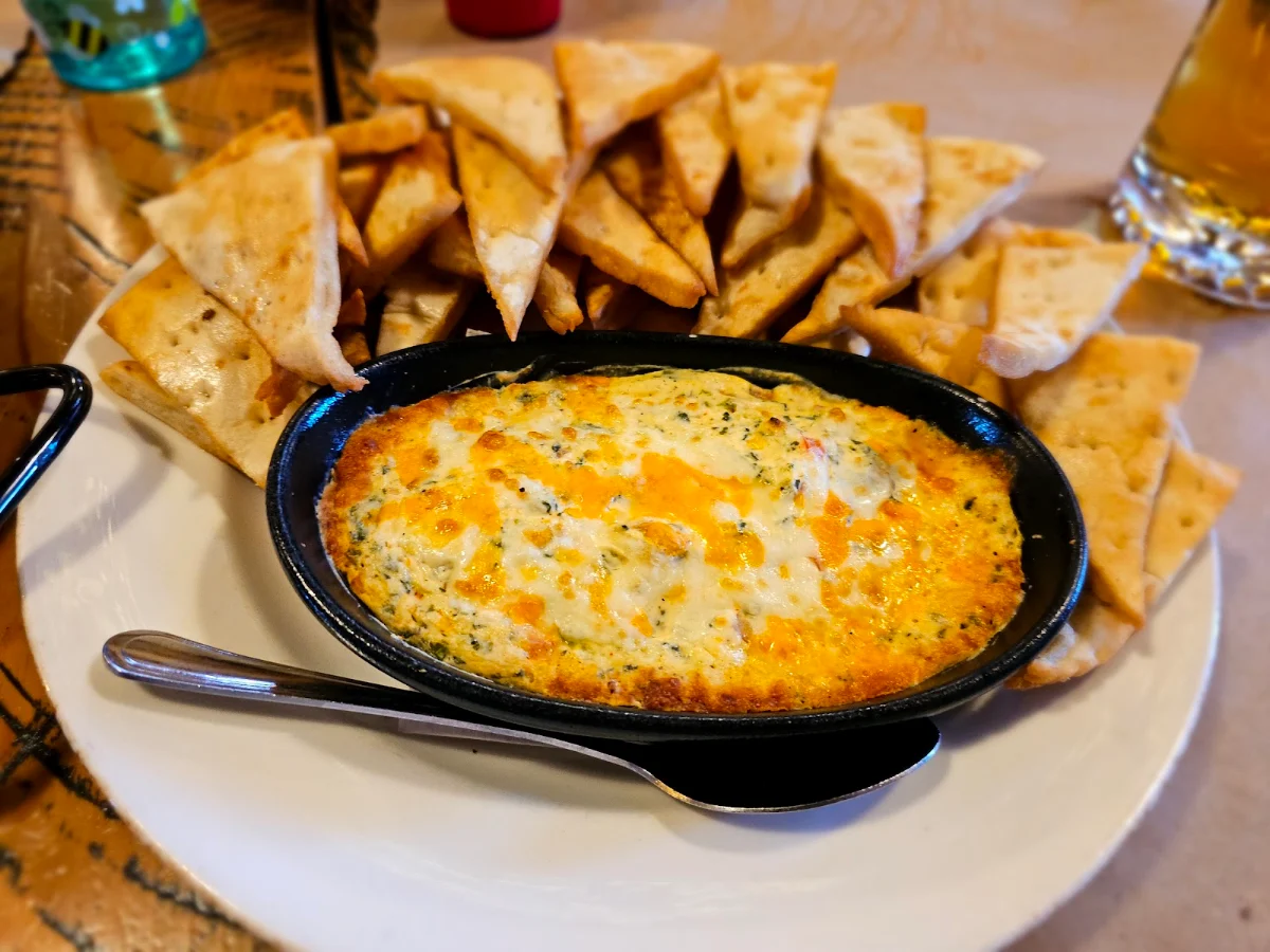 Four-Cheese Spinach Dip
