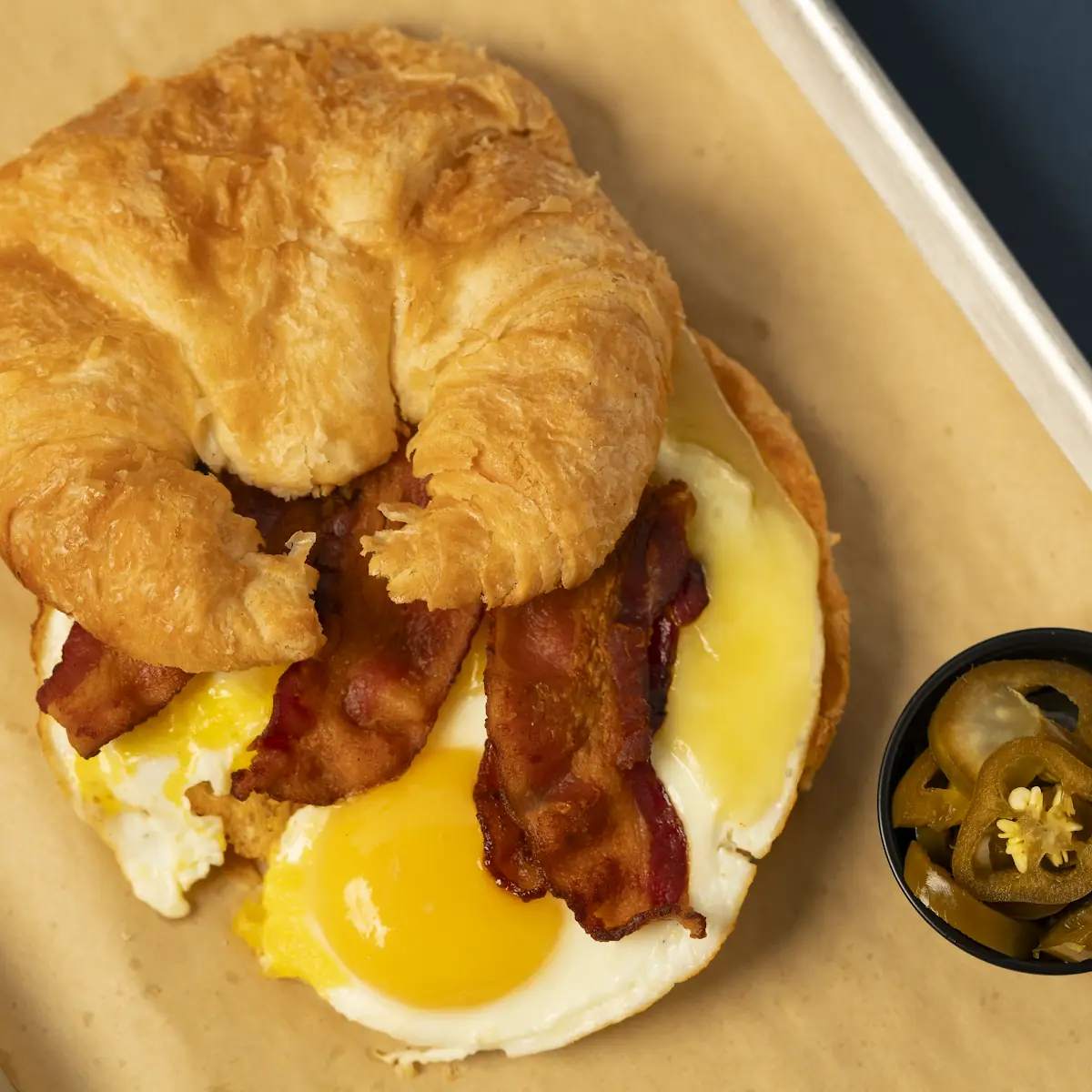 Breakfast Croissant Sandwich