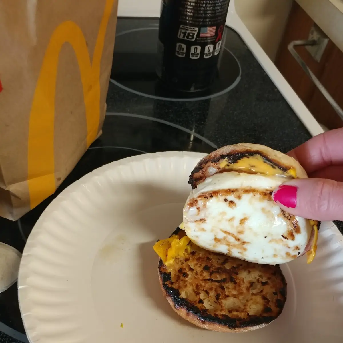 Spicy Saja Mcmuffin with Egg
