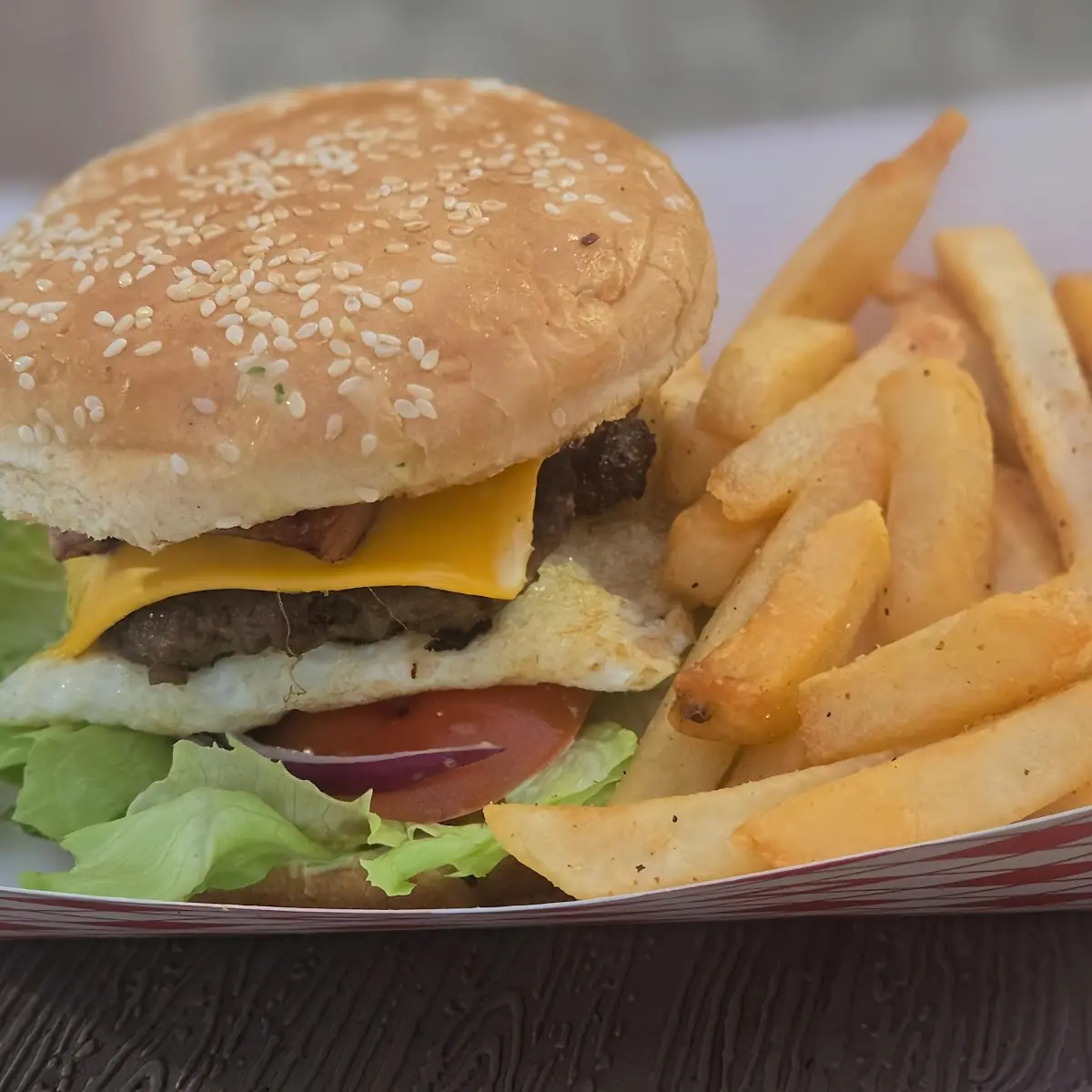 Burger Classics with Fries