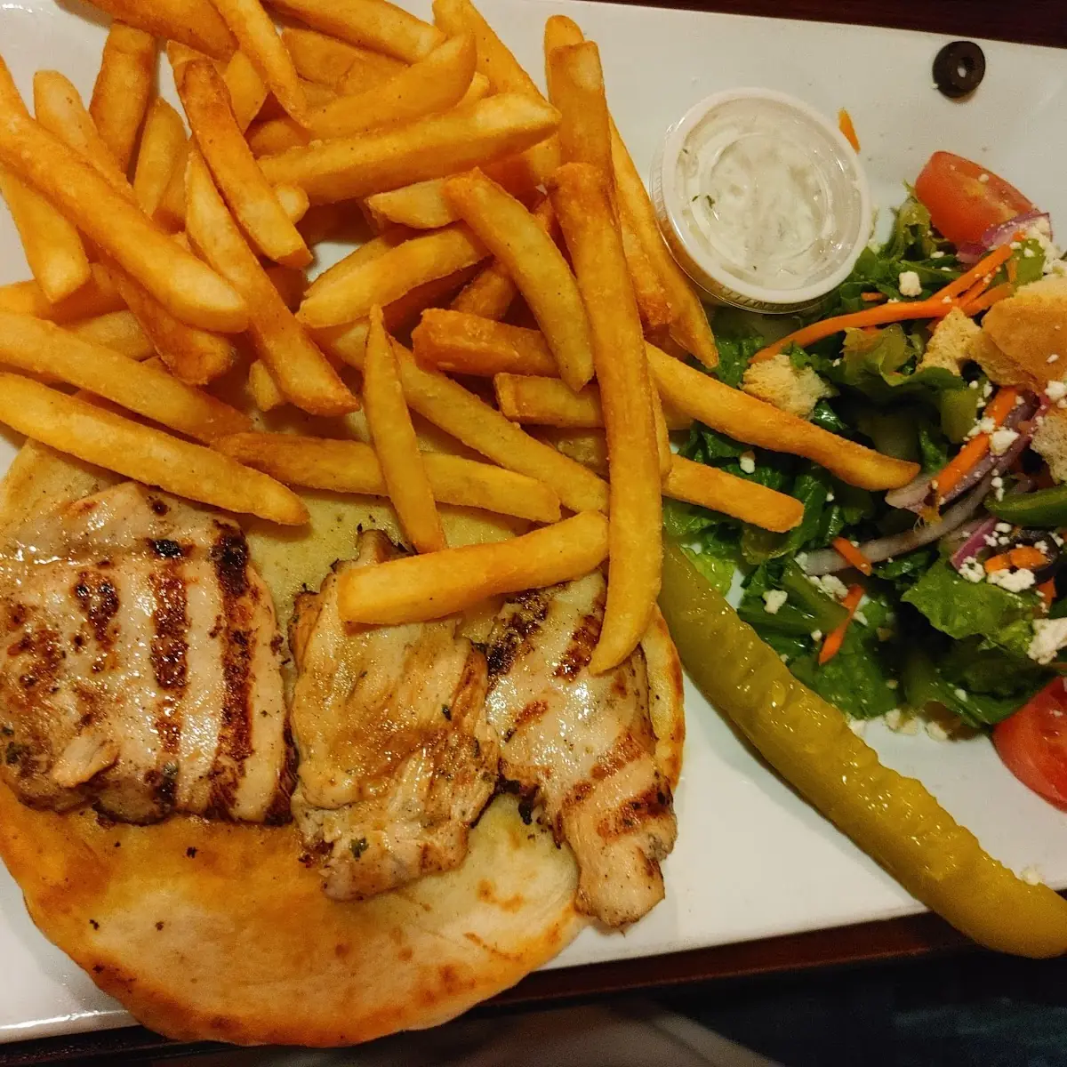 Chicken Gyro Platter