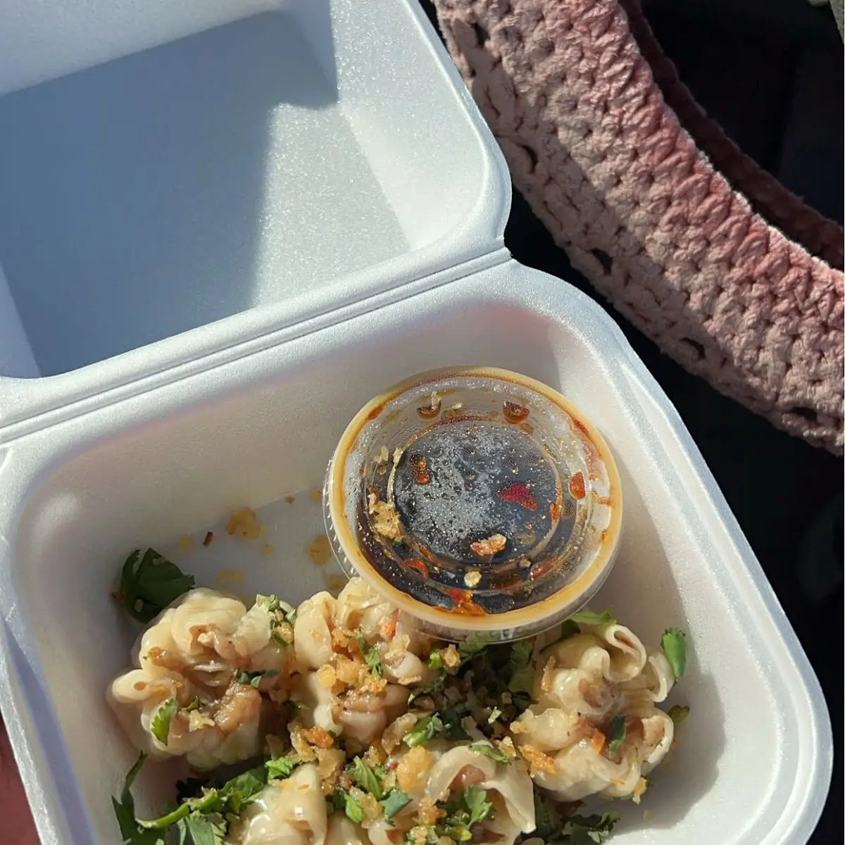 Steamed Thai Dumplings with Dipping Sauce