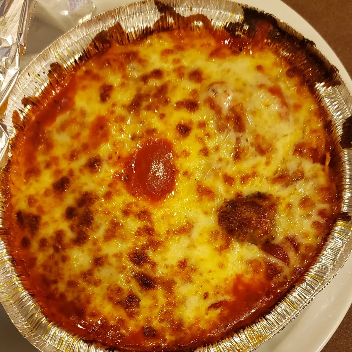 Baked Spaghetti and Meatballs