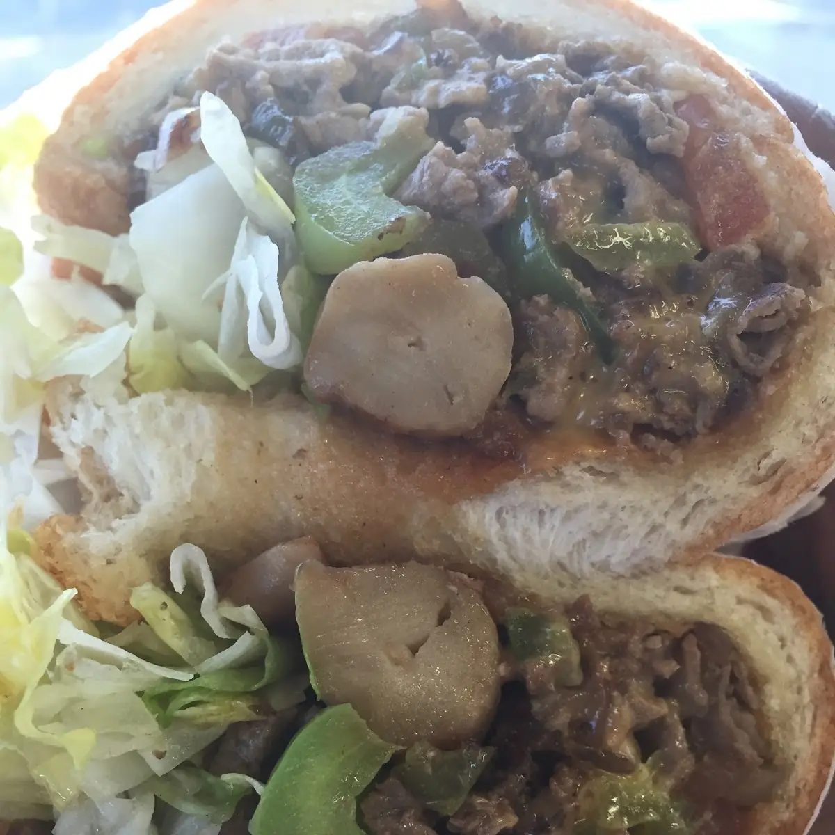 Bell Pepper Steak Hoagie