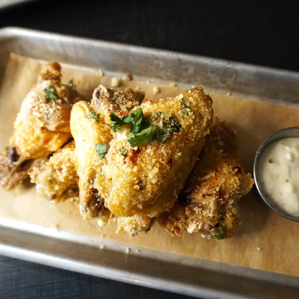 Garlic Parmesan Wings