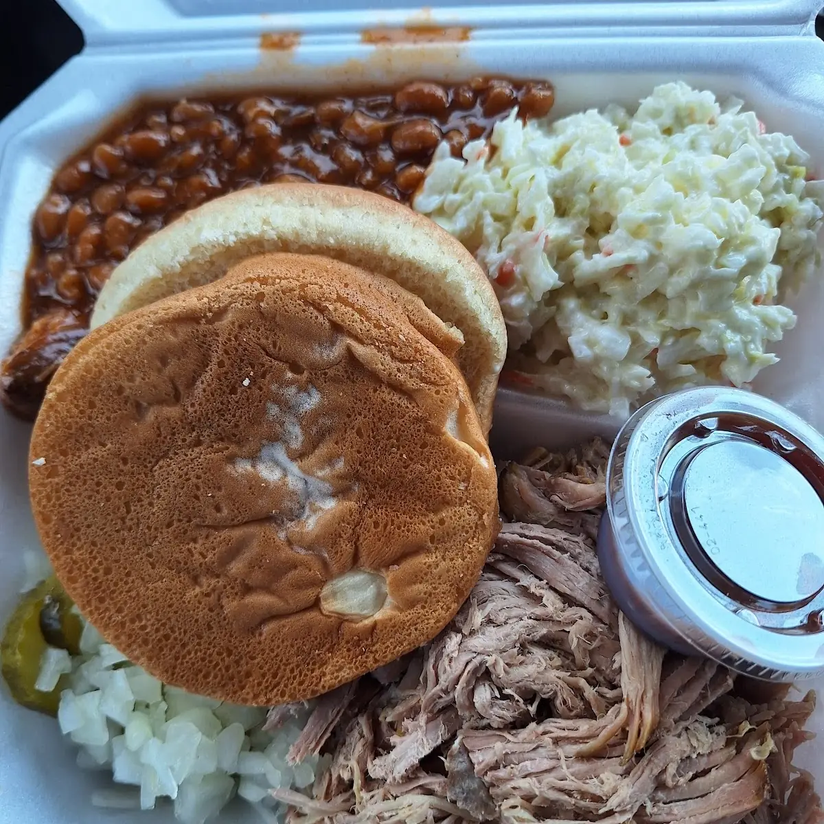 Pulled Pork BBQ Plate