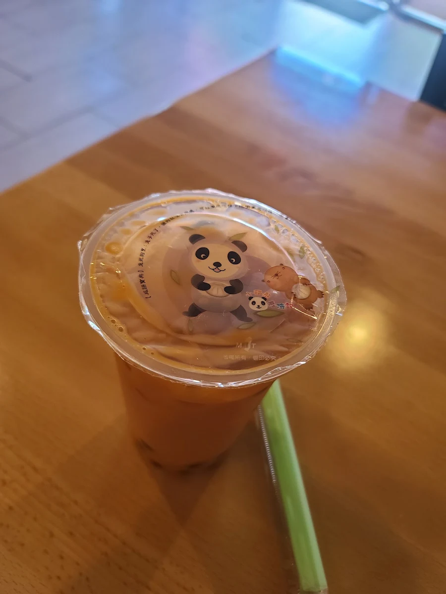 Thai Tea with Boba