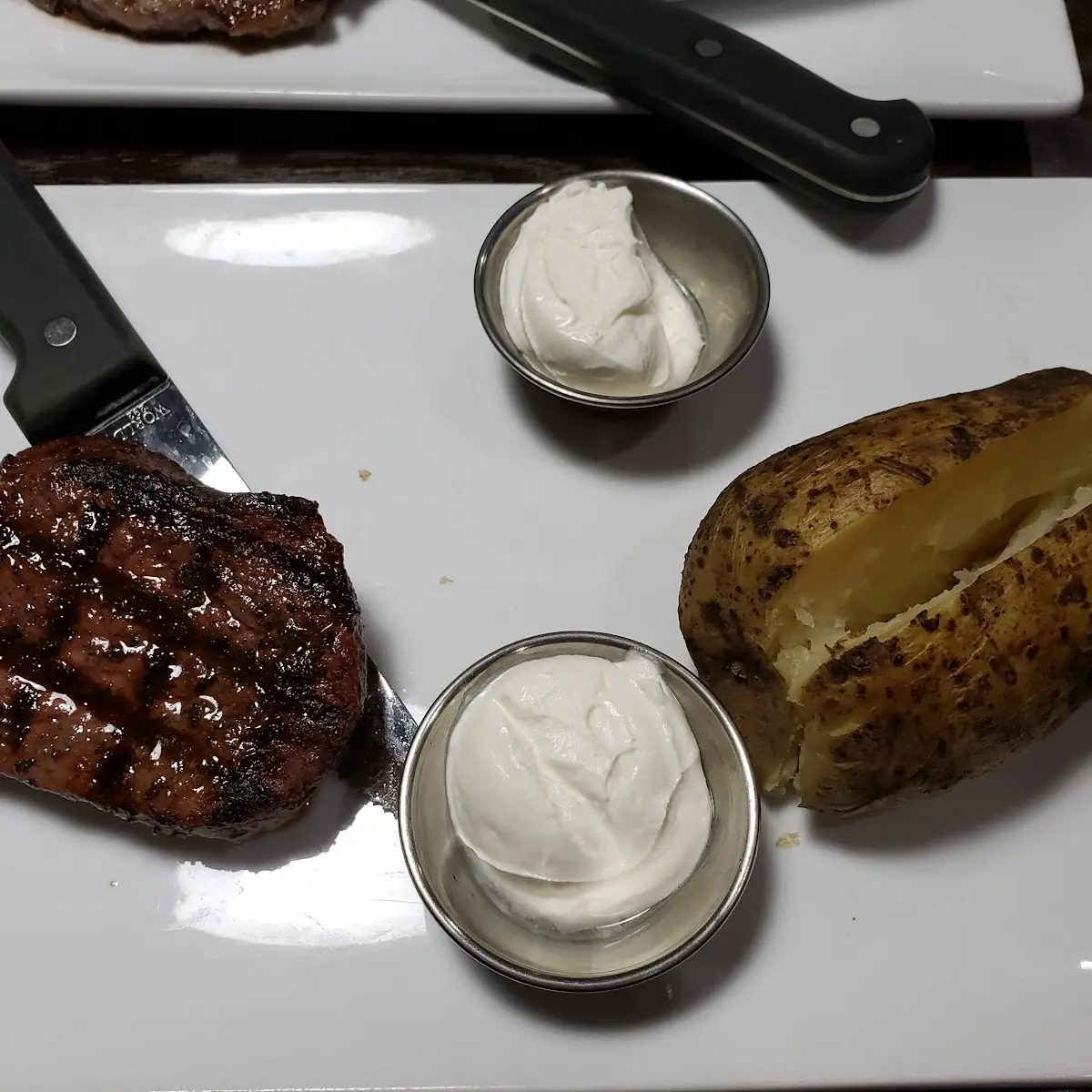 6 Ounce Sirloin Baked Potato