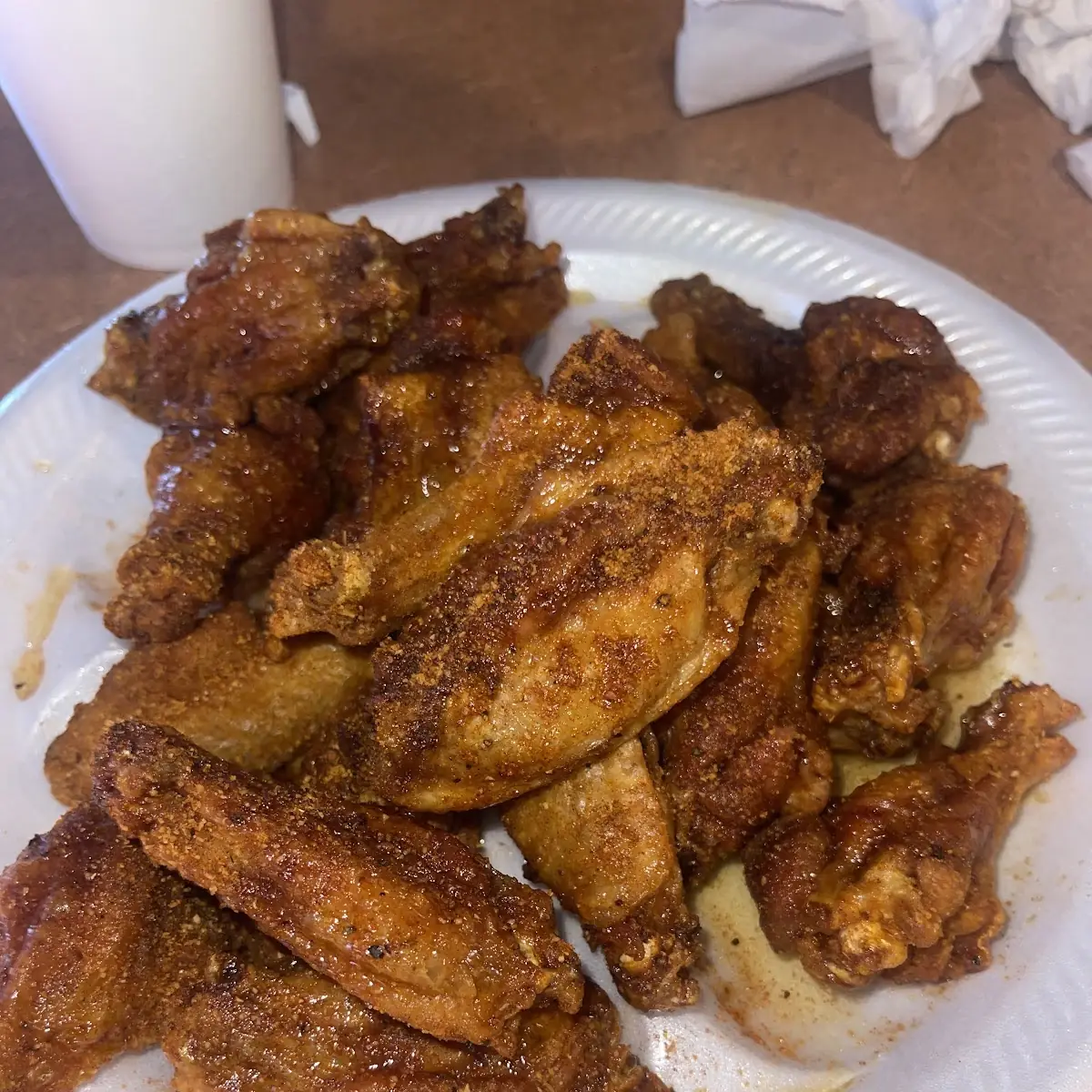 Cajun Honey Chicken Wings