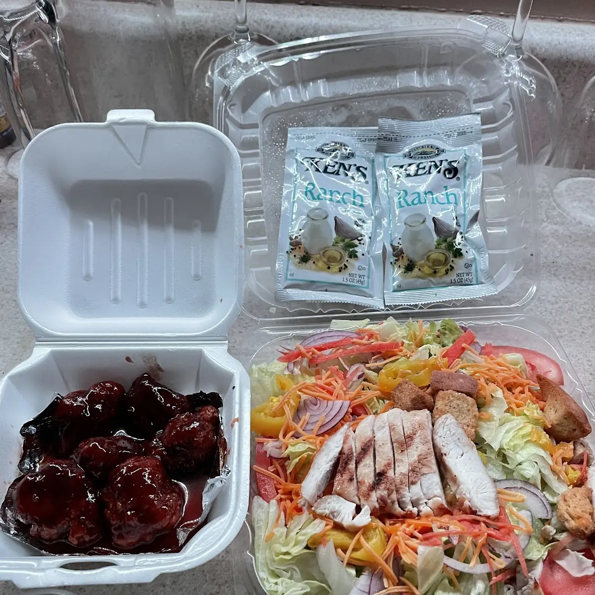 Grilled Chicken Salad Large