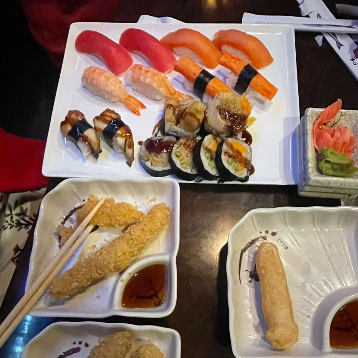 All You Can Eat Sushi Sashimi Combo