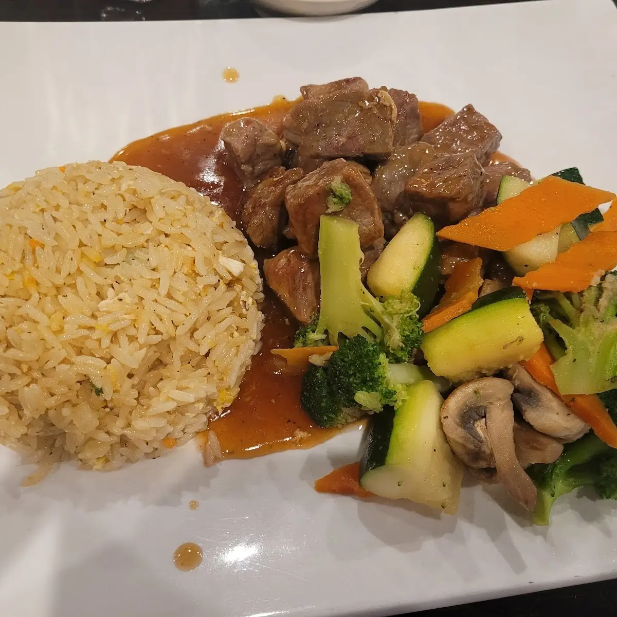 Hibachi Beef Fried Rice
