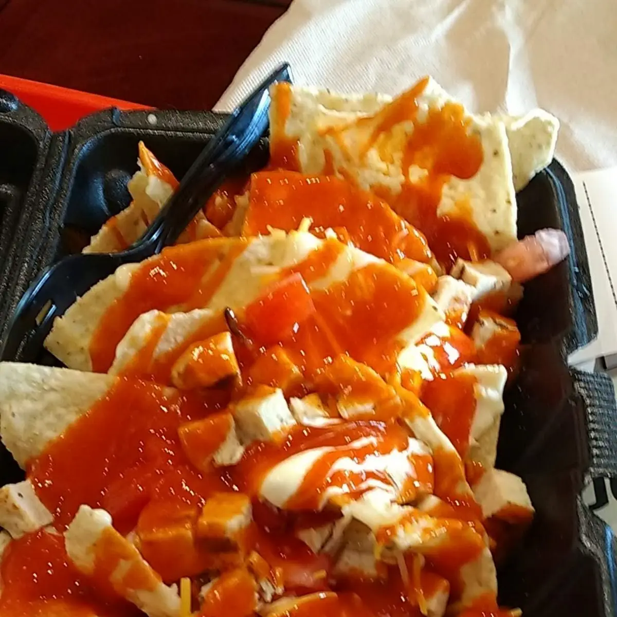 Buffalo Chicken Nachos