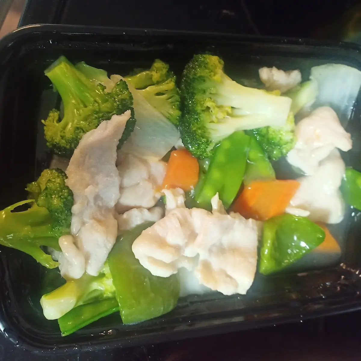 Steamed Chicken with Mixed Vegetables