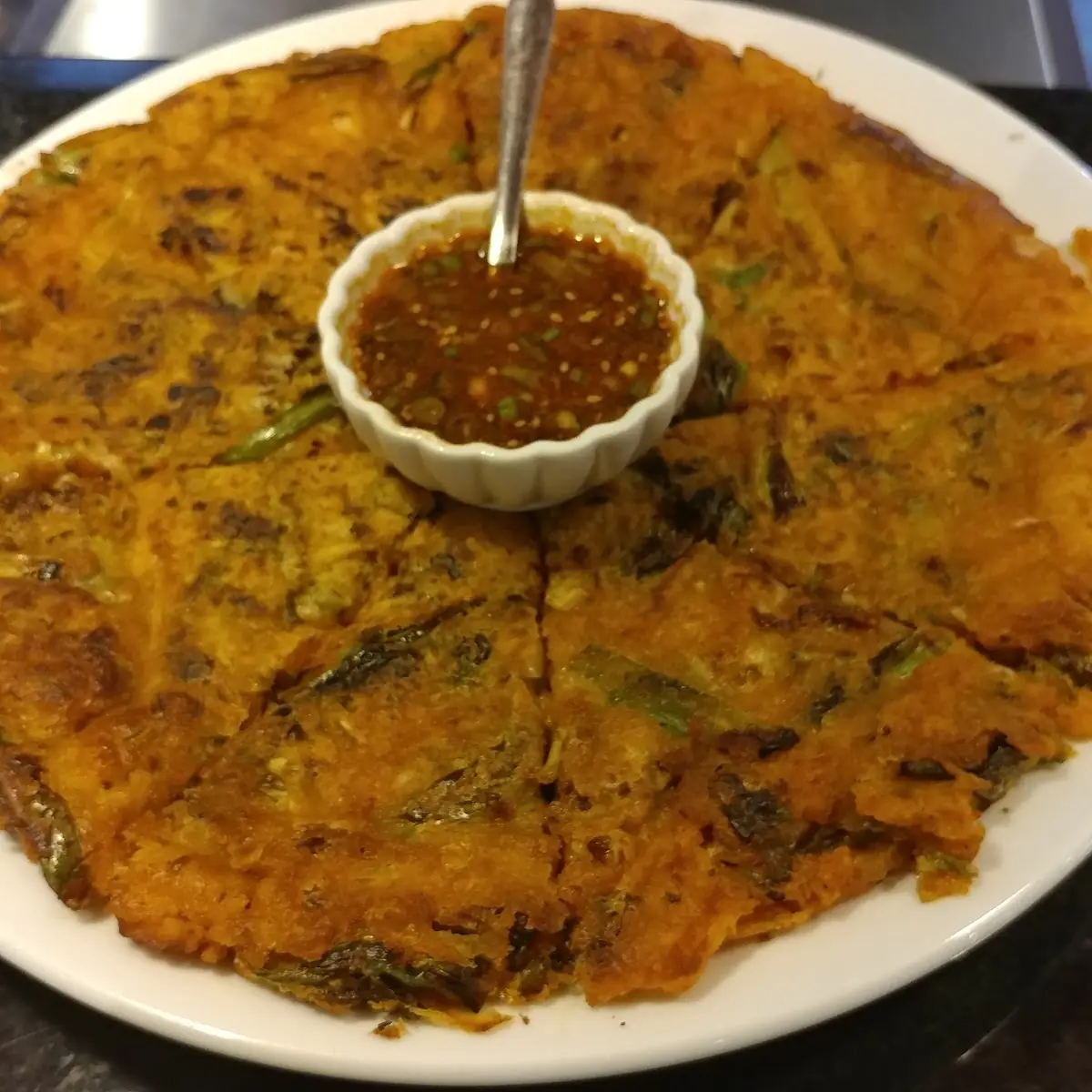 6. Kimchi Pancake / 김치전