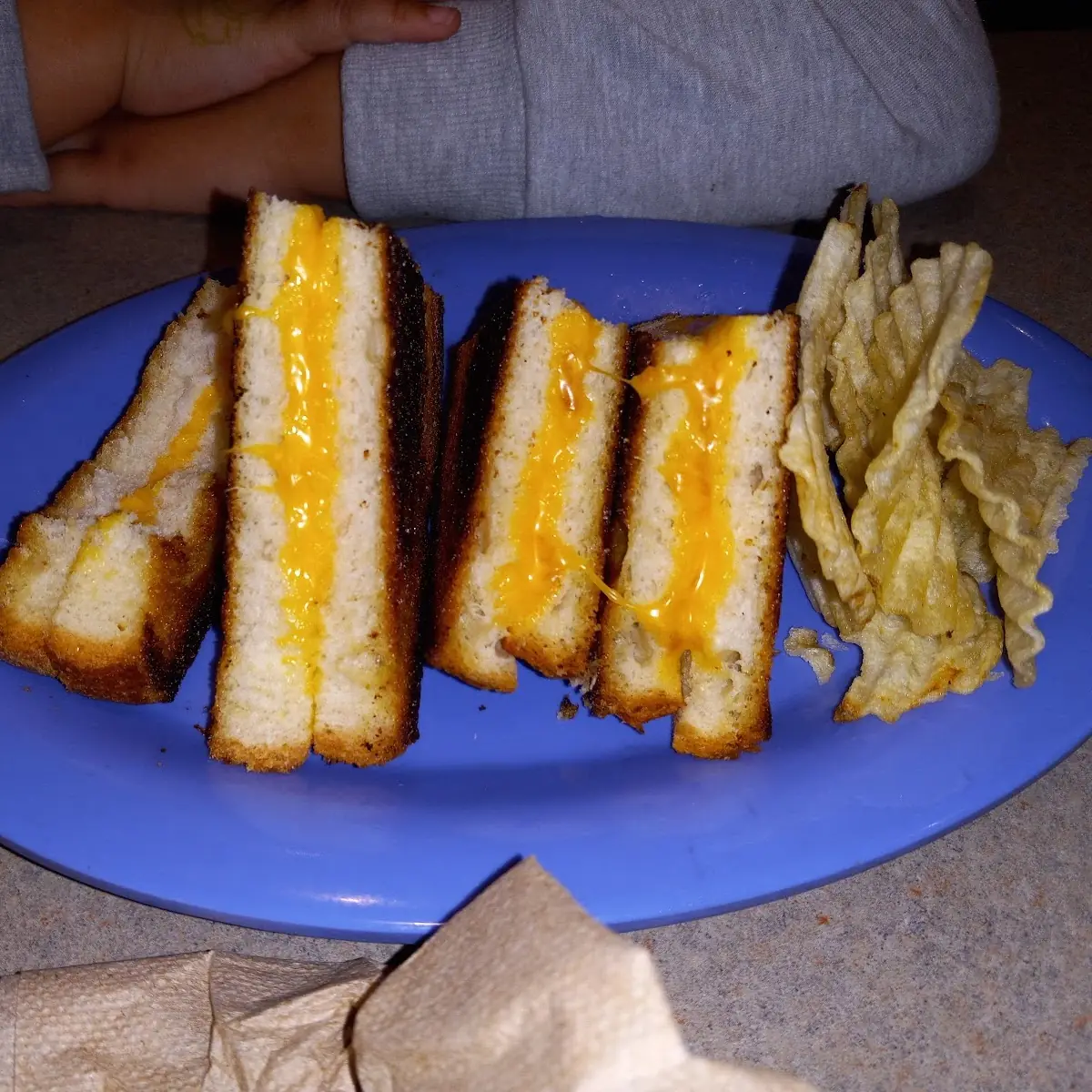 Grilled Cheese Chips