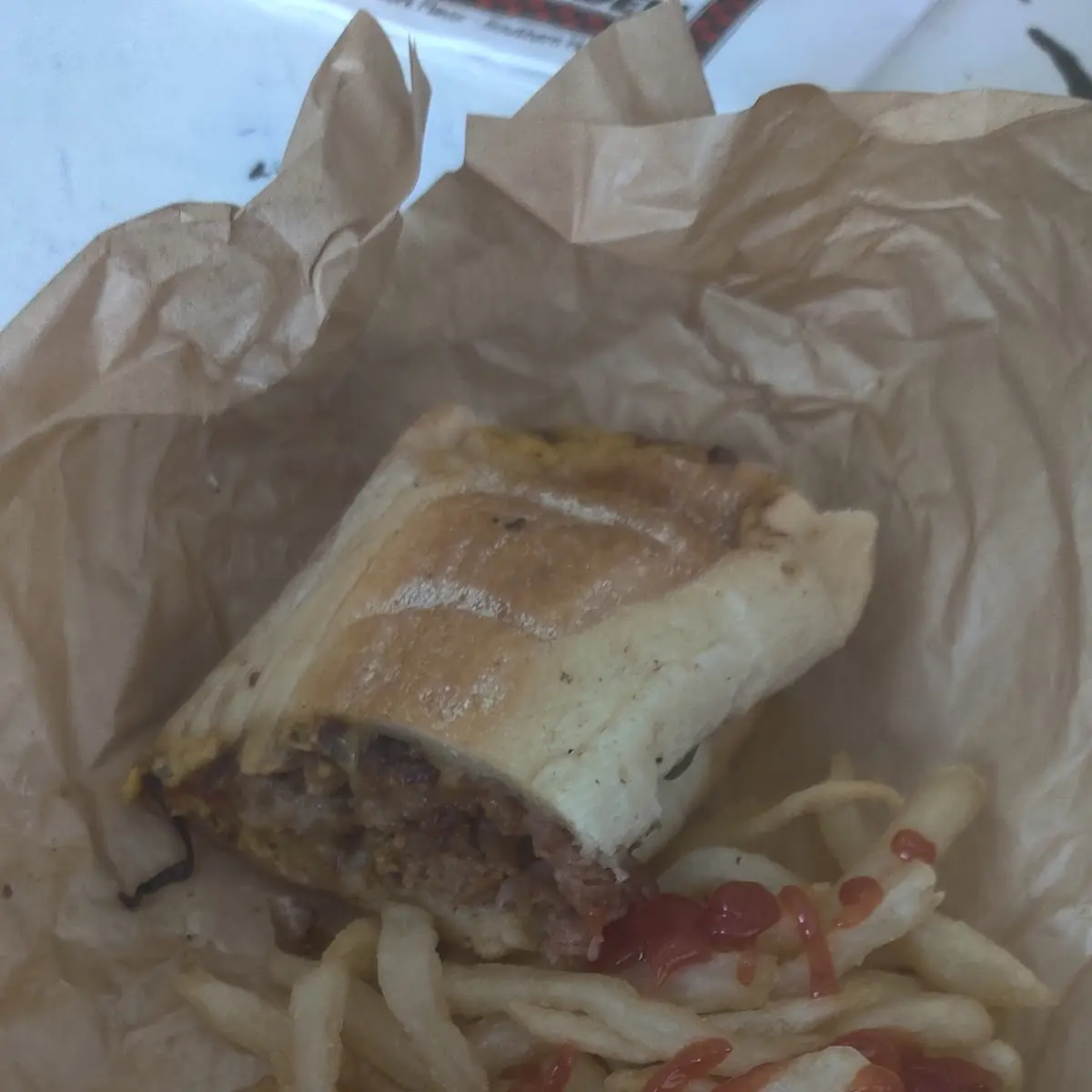Impossible Philly Cheese Streak and Fries