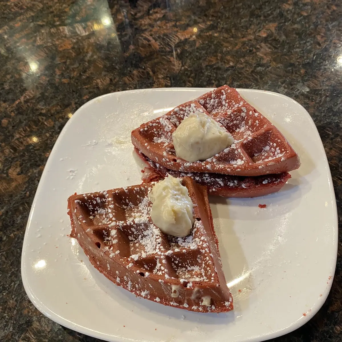 Red Velvet Waffles