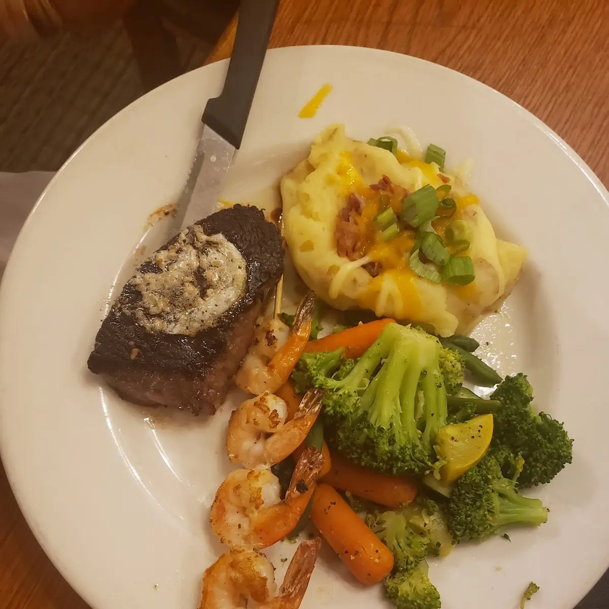Top Sirloin & Shrimp