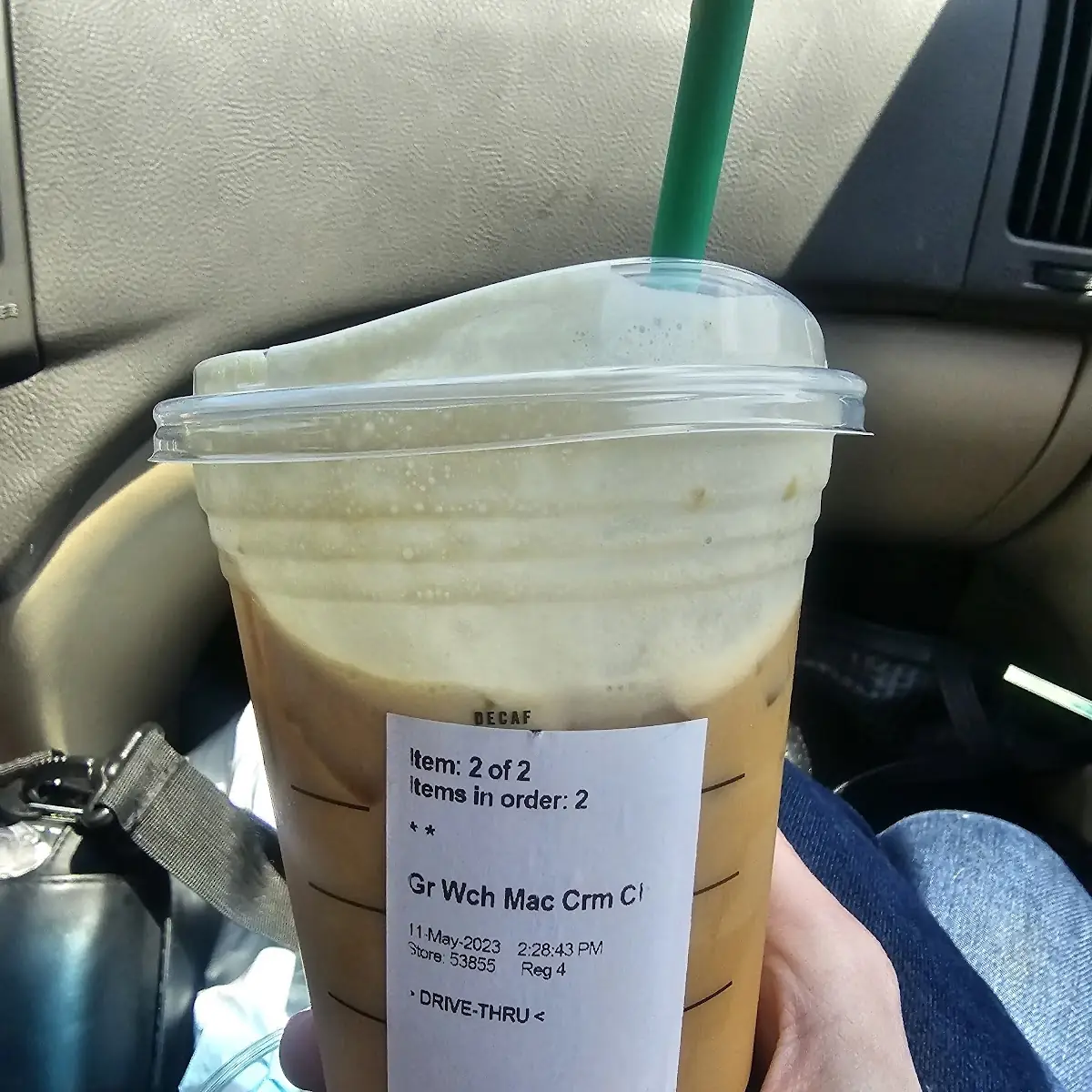 White Chocolate Macadamia Nut Cold Brew Iced Coffee