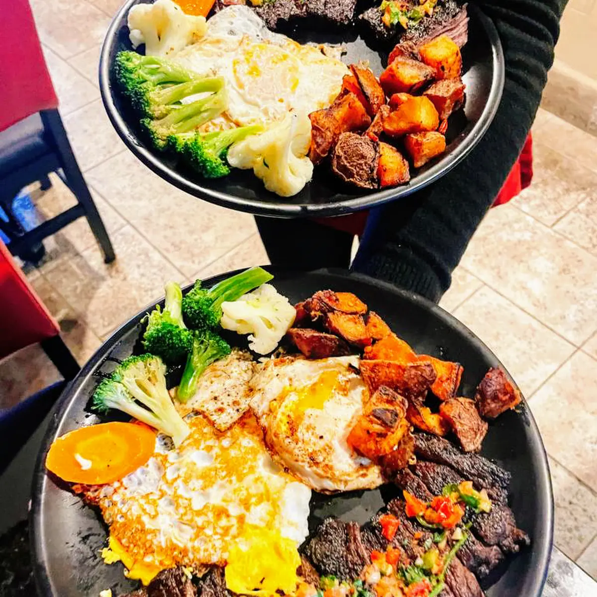 Steak and Eggs Sunday Brunch