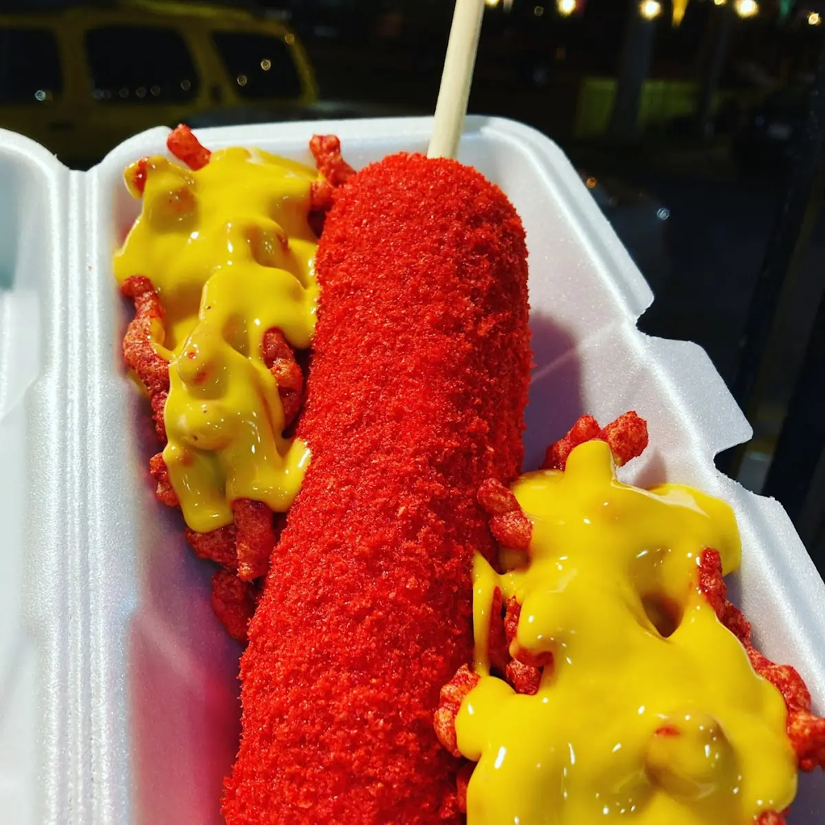 Hot Cheetos Con Cheese