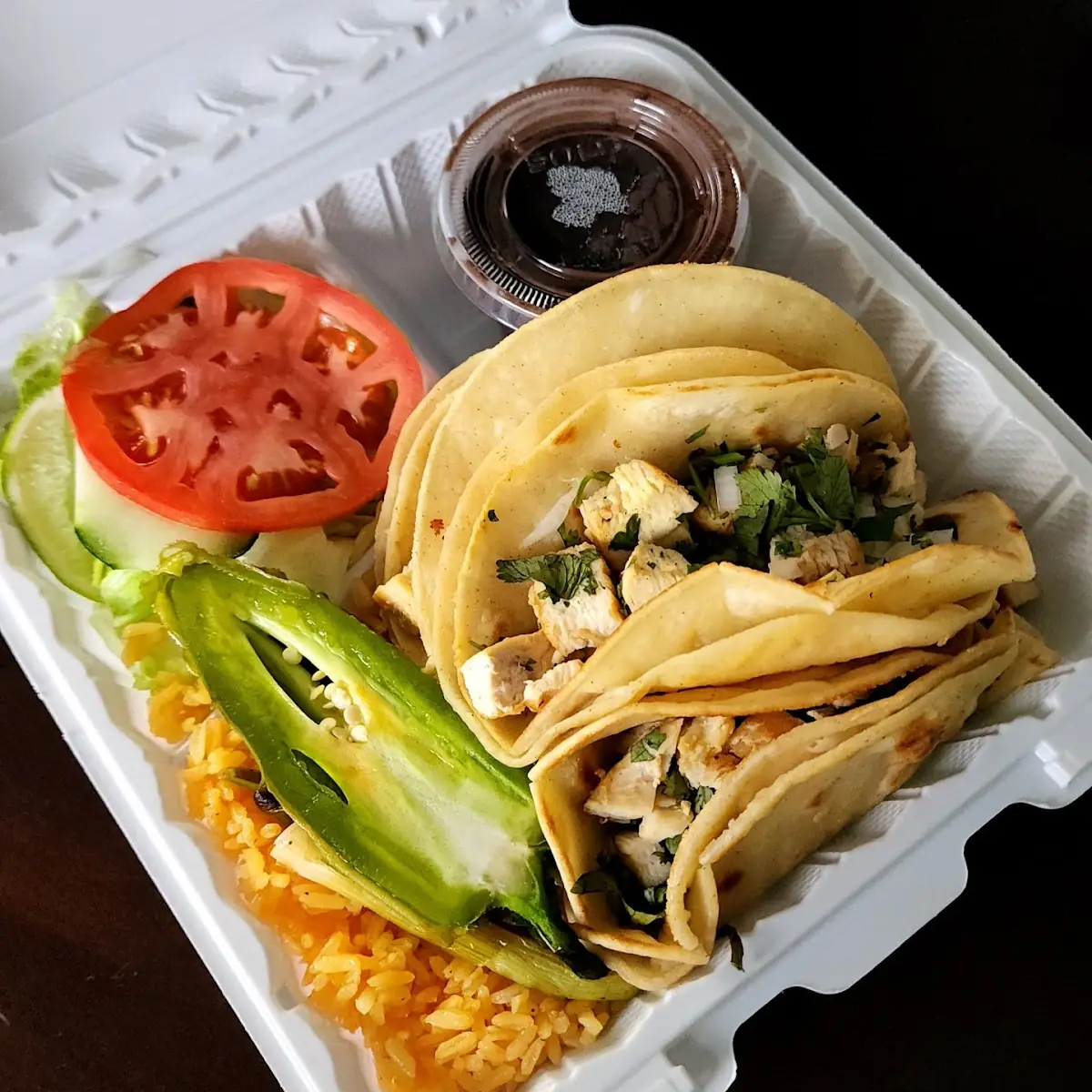 Chicken Taco Platter