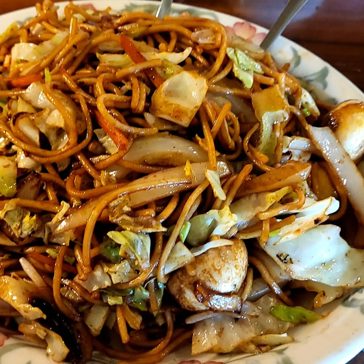 Vegetable Chow Mein Noodles