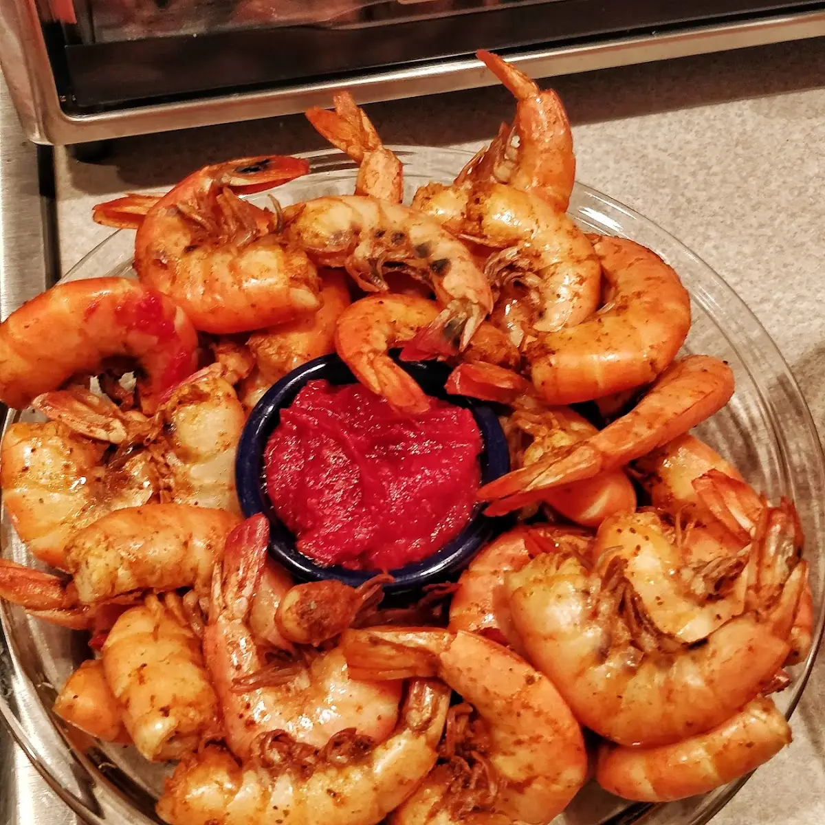 Shrimp with Cocktail Sauce